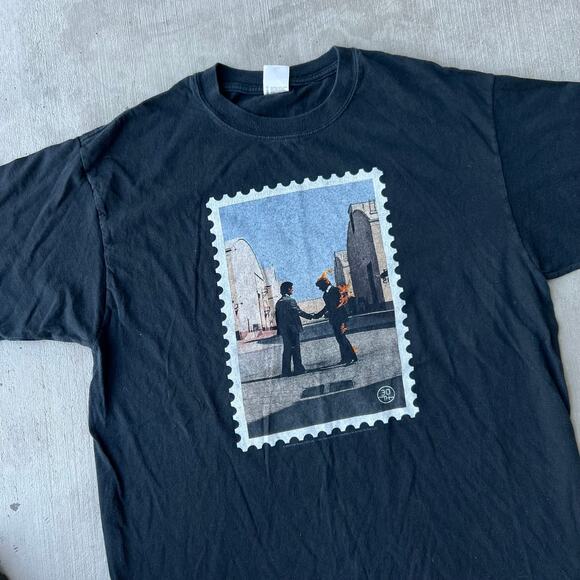 Vintage y2k Pink Floyd wish you were here anvil graphic t shirt - Picture 2 of 6